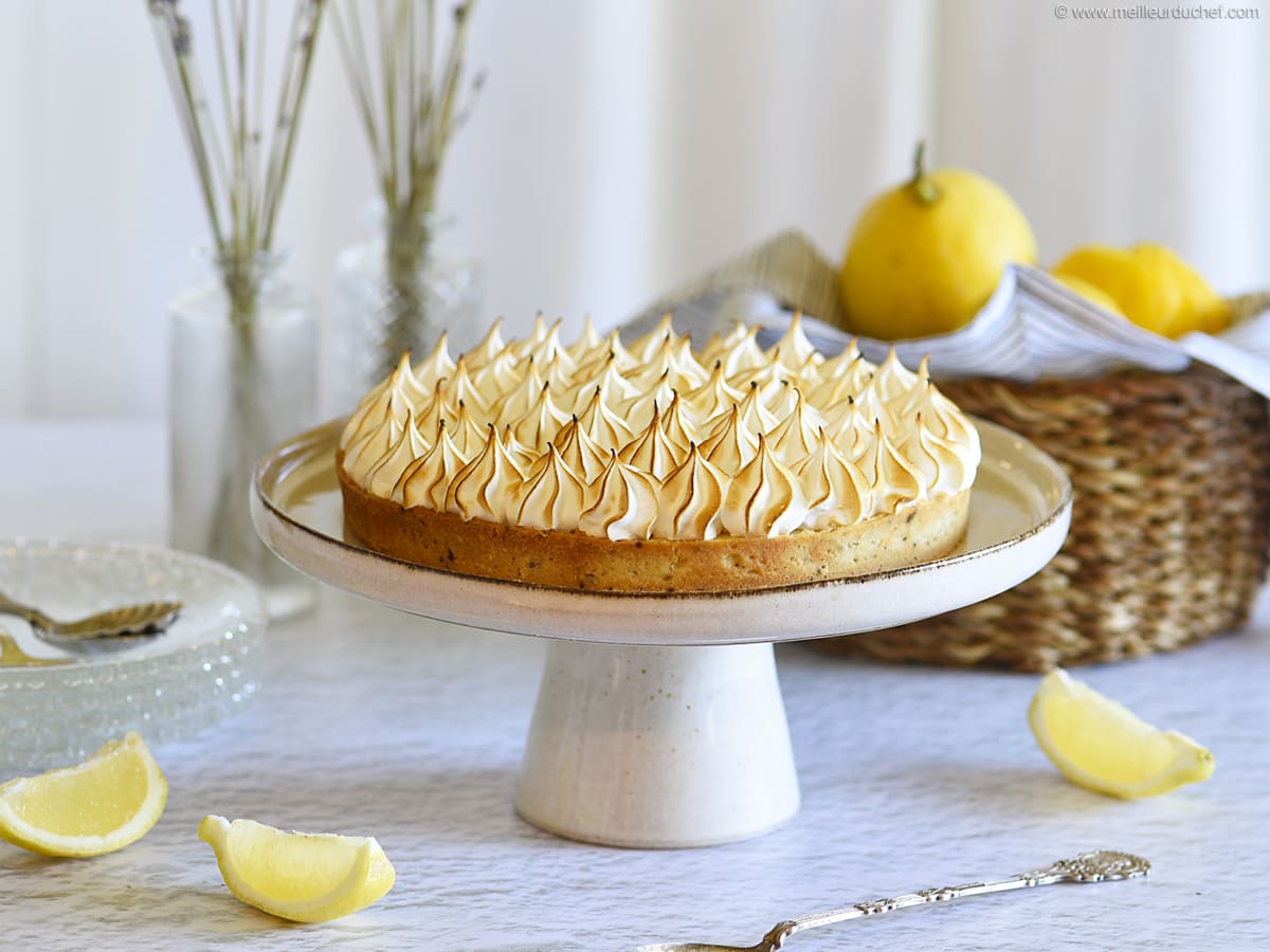 Tarte au citron meringuée : l’élégance d’un grand classique pâtissier