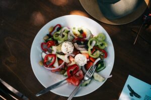 image représentant une salade grecque